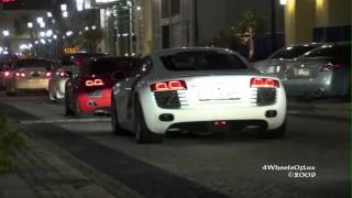 2x Audi R8 Cruising