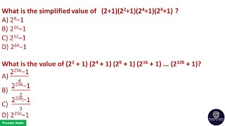 What is the value of (2² + 1) (2⁴ + 1) (2⁸ + 1) (2¹⁶ + 1) ... (2¹²⁸ + 1) ?