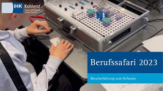 IHK Koblenz Berufssafari