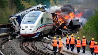 55 Biggest Train Collisions and Human Errors Caught on Camera