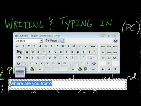 SPANISH KEYBOARD: Change from English to Spanish layout on your computer SPANISH KEYBOARD: Change from English to Spanish layout on your computer