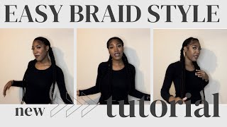 Cute and Easy Braid Style !!