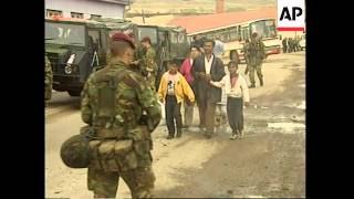 KOSOVO: NATO TROOPS CONTINUE TO ARRIVE AT PRISTINA