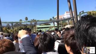 USJフライングダイナソー、プレオープンに乗ってきた！The Flying Dinosaur at USJ!