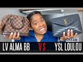 Louis Vuitton ALMA BB vs YSL LOULOU Comparison Review, Pros, and Cons