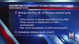 Guilty plea by Chicopee man in child pornography case