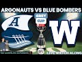 TORONTO Argonauts TAKE ON Winnipeg Blue Bombers IN THE CFL Grey Cup!