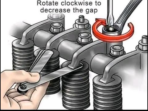 Valve Adjustment -lesson 3b - YouTube