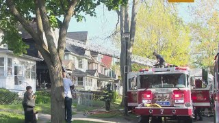 Crews on scene of fire on Kenwood Avenue