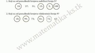 048   Djeljivost zbira, razlike i proizvoda