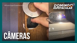 Clientes denunciam câmeras escondidas em casas de aluguel