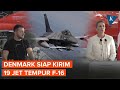 Usai Direstui AS, Denmark-Belanda Komitmen Kirim Jet Tempur F-16 ke Ukraina