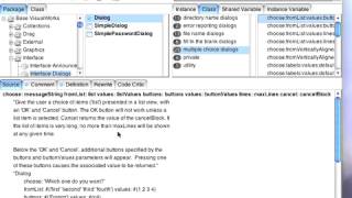 Tutorial: VisualWorks Core Libraries - Convenient Dialog Methods