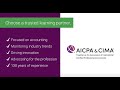 Leverage AICPA & CIMA learning solutions to sharpen your finance team's competitive edge