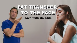 Fat Transfer to the Face | Live Surgery