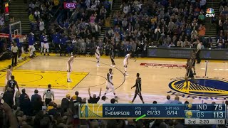 Explain One Klay: How Klay Thompson scored 60 points in 29 minutes and 11 dribbles (5th anniversary)