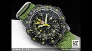 Luminox Recon Point Military Green Nylon Strap Mens Watch 8825KM, 8825.KM Swiss Made