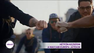 Hétfőn kezdődik a Maccabi Európa Játékok