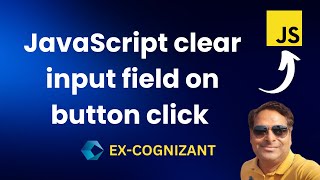 JavaScript clear input field on button click