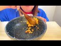 【asmr 咀嚼音】ビビンバ丼 キムチ ウインナー