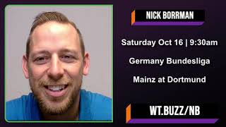 Bundesliga Picks and Predictions | Dortmund vs Mainz Berlin Betting Preview | October 16