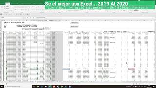 RENTA  Centraliza  Registros Ventas  SII  Auxiliar  14 A -B  Regimen General 2019   Plantilla Excel