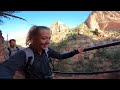 zion canyon overlook trail full hike pov