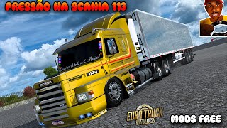 ✅ETS 2 -1.53 - PRESSÃO COM A SCANIA 113 CHIPADA❗️px #shortsviral #shortsvideo   @Jerielgamer.