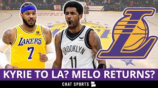 Lakers Rumors On Kyrie Irving Trade, Carmelo Anthony Re-Signing, Kevin Durant, Summer League Updates