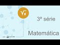 AULA DE MATEMÁTICA 20/03/2023 3ª SÉRIE VESPERTINO