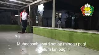 ngintip aktifitas santri pagi minggu