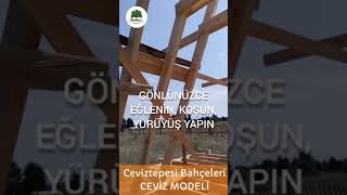 Ceviz Model Ahşap Ev Montajı