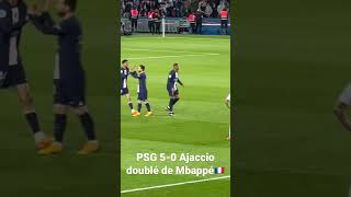 PSG-Ajaccio : doublé de Mbappé🇫🇷 #psg #football #mbappe