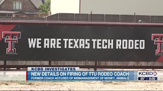 Texas Tech University accuses former rodeo coach of financial mismanagement, disregard for animal...