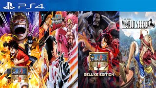 All One Piece games for PS4