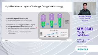 Journey to the Best Performance-per-Watt at 3nm and Below, by James Chuang, Product Manager Synopsys