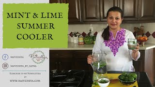 Mint and Lime Summer Cooler