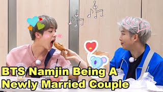 BTS Namjin Being A Newly Married Couple