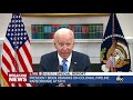Biden comments on Colonial pipeline ransomware attack