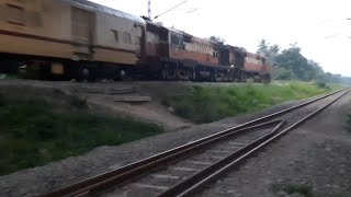 Spotting alco hauled train after many days