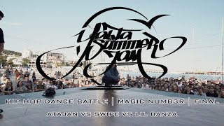 ATAJAN VS SWIPE VS LIL BANZA | HIP HOP DANCE BATTLE | FINAL| MAGIC NUMB3R