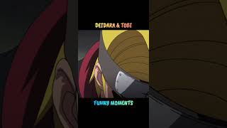 Tobi \u0026 Deidara funny #tobi #naruto #akatsuki #obito #manga #deidara #funny #cute #tobiart #ngedit