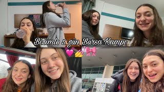 Bursa kampı vlog💦🐳biraz zor muydu yoksa bize mi öyle geldi🥲