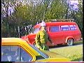 ~1980 einsatzübung pkw brand und menschenrettung