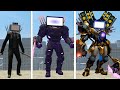 EVOLUTION OF NEW CURSED SUPER TV MAN TITAN VS ALL TITANS! SKIBIDI TOILET in Garrys Mod!