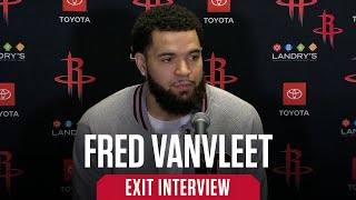 Fred VanVleet Exit Interview 23-24| Houston Rockets