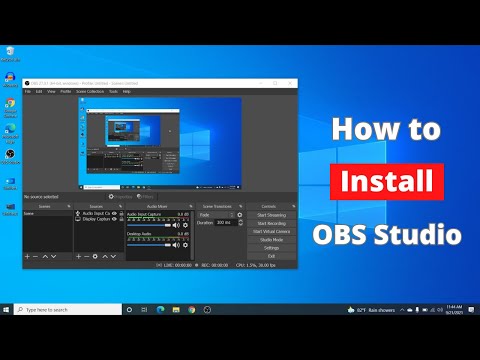 How to Install OBS Studios in Windows 2024  Quick Recording Tutorial