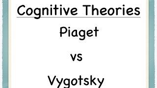 Piaget and Vygotsky | Early Childhood Development Theories | cognitive development