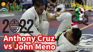 【グアム柔術大会】アンソニー・クルーズvsジョン・メノ / Anthony Cruz vs John Meno /  COPA DE MARIANAS 2022