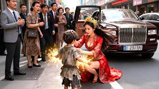 路邊小乞丐敢碰瓷女總裁婚車，誰料她不但不追究還把他收養回家！三天後女總裁家族事業起死回生，原來這乞丐竟是天降福運錦鯉！#短劇 #逆襲 #熱血